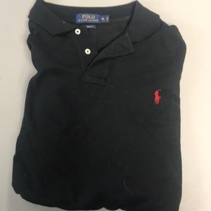 Polo Ralph Lauren Mens LS Custom Fit Polo XL